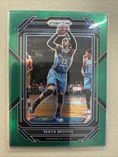 Green Prizm 2023 Panini WNBA #36 Maya Moore Minnesota Lynx Basketball Card
