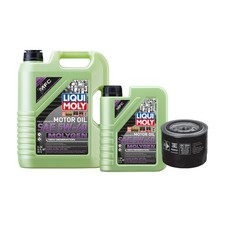 6L Liqui Moly Molygen New Gen 5W-40 Mahle Engine Oil Change Kit for Volvo S70
