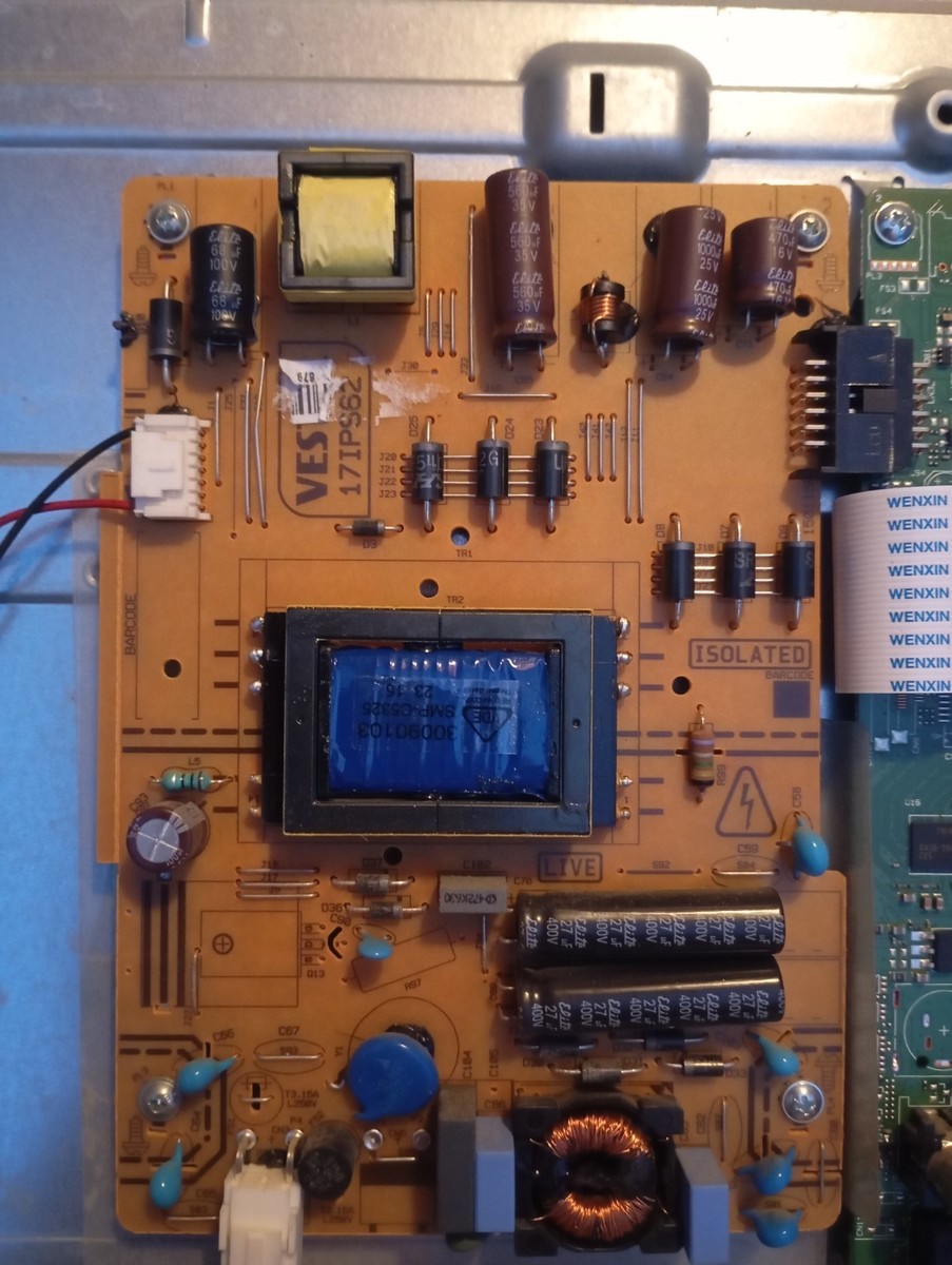 Carte D'alimentation TV Telefunken TFL39HDSWB20BC (17IPS62) - Testée