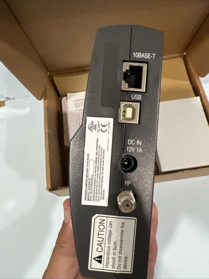 Toshiba PCX1100U 43 Mbps High Speed Internet Cable Modem DAZ8813F - Image 3 of 4