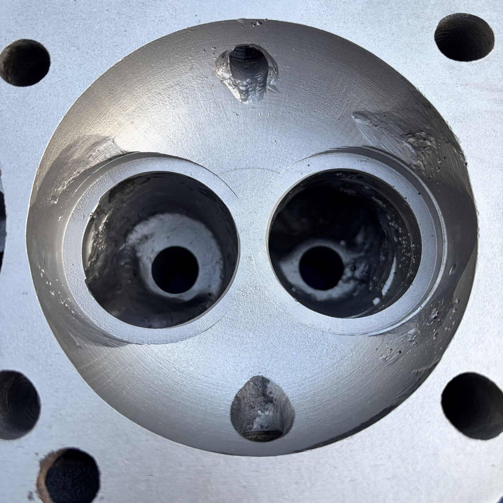 McDowell 2 Port Twin Plug Overhead Valve Cylinder Head Ford Model A B Banger