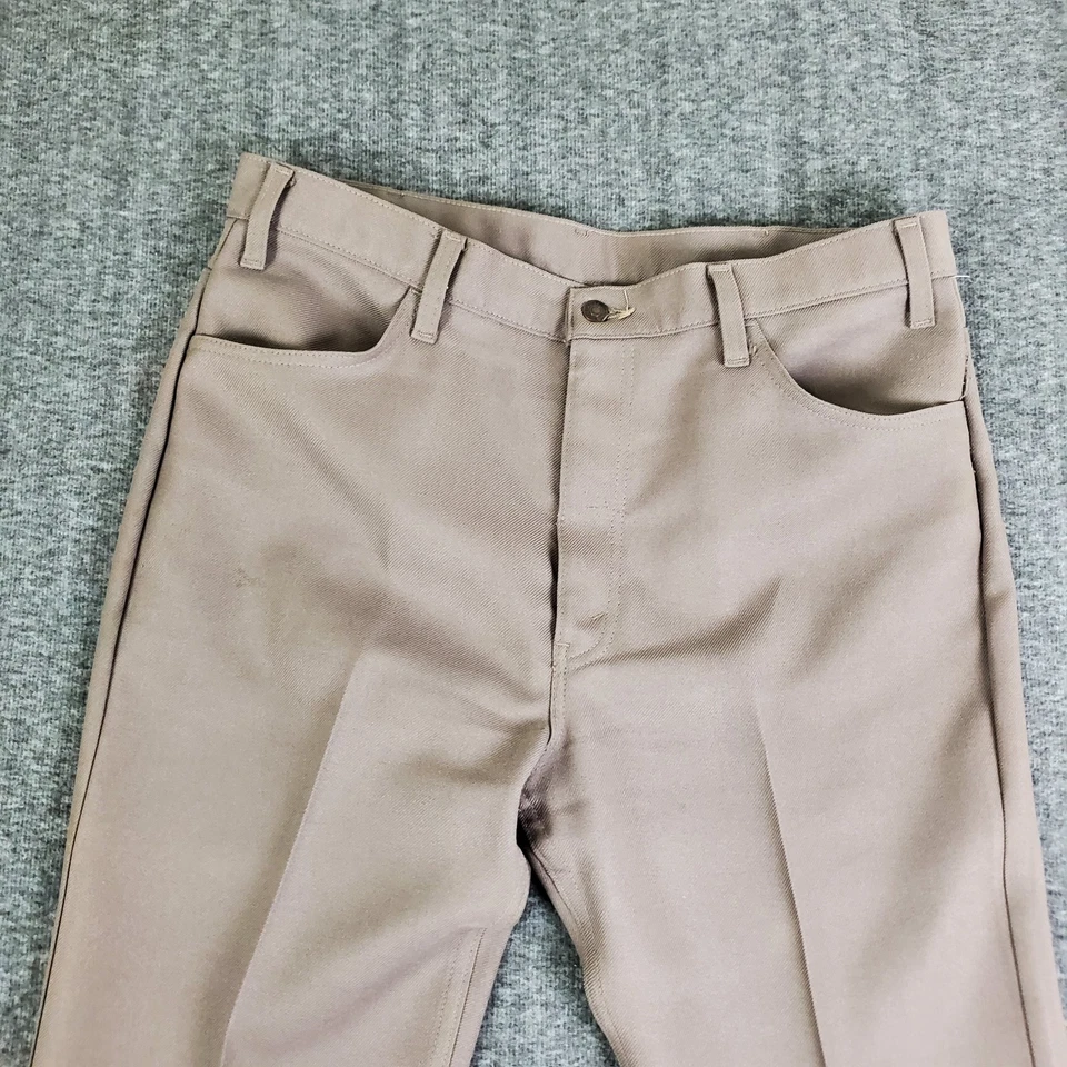 Vestido Western Vintage Levi's Pantalones Para Hombre 38x33 Beige Bootcut Envejecido Foto 4 de 4