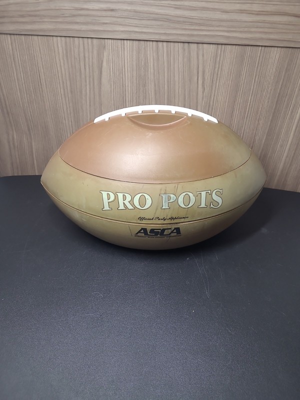 Pro Pots Football Slow Cooker - Super Bowl Party Crock Pot Used