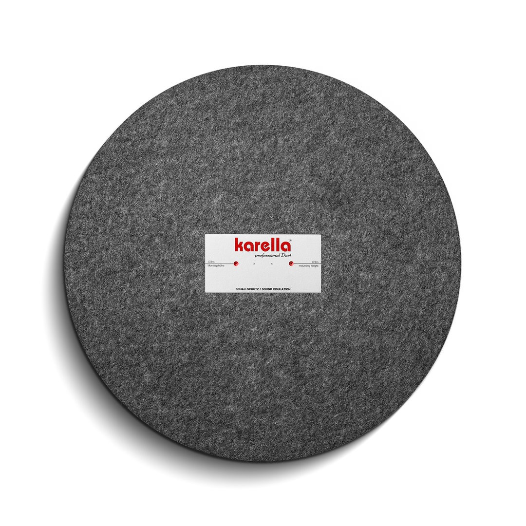 Karella - Schallschutz für Steeldartboards - mit integriertem Surround/Auffangri - Bild 2