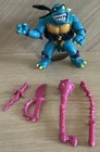 Vintage TMNT Slash Teenage Mutant Ninja Turtles Playmates 1990 Incomplete