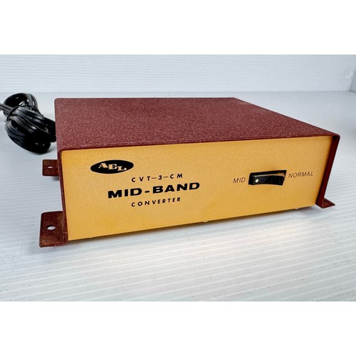 Vintage AEL CATV Converter, Model CVT-3-CM