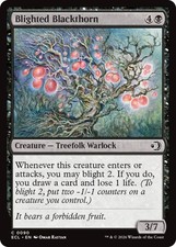 Blighted Blackthorn - Lorwyn Eclipsed ECL - 90 - NM - MTG