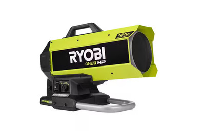 RYOBI ONE+ HP 18V Brushless Cordless 125K BTU Hybrid Forced Air Propane Heater