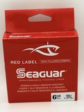 Seaguar 06RM250 Red Label 100 Fluorocarbon Fishing Line 6lb 200yd