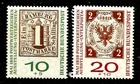 HICK GIRL-MINT  GERMAN   SEMI-POSTAL  SC#B366-67  STAMP OF HAMBURG        A3202