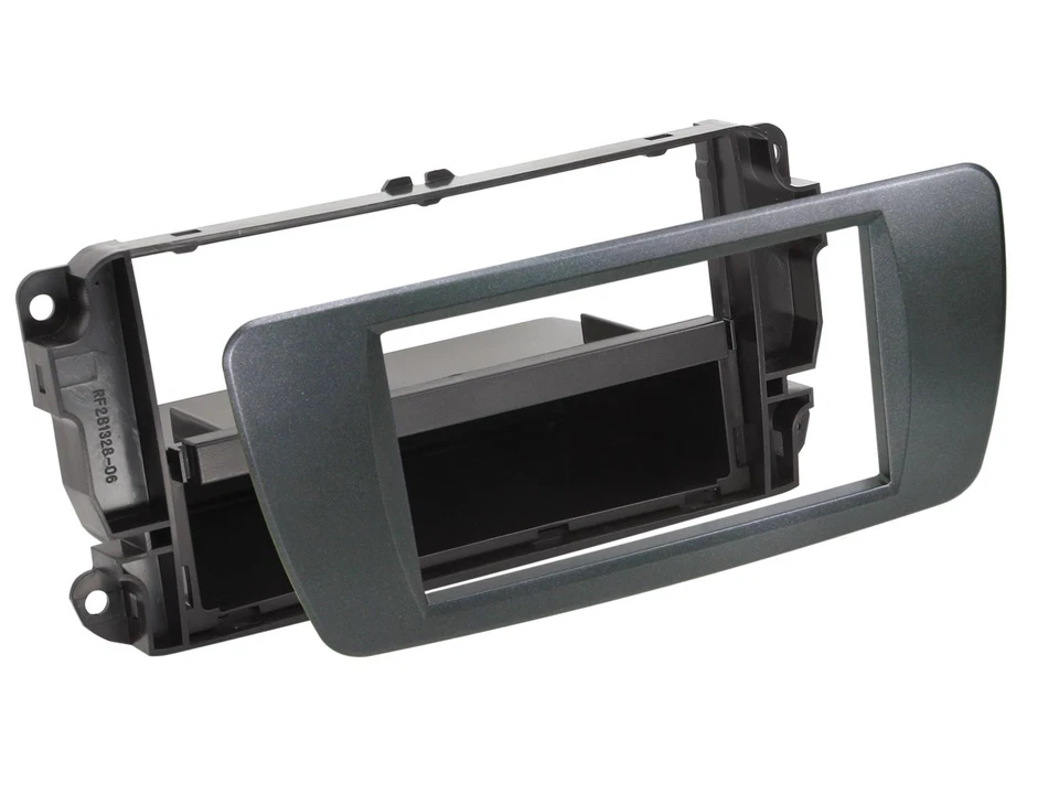 Support Autoradio 1DIN compatible avec Seat Ibiza 08-15 noir azabache - Photo 1/1