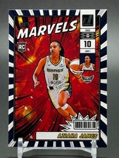 2025 Panini Donruss WNBA Net Marvels #18 AZIAHA JAMES Dallas Wings RC