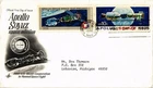 Dr Jim Stamps FDC 10c Apollo Soyuz Space Mission 2v Pair ArtCraft Monarch Size
