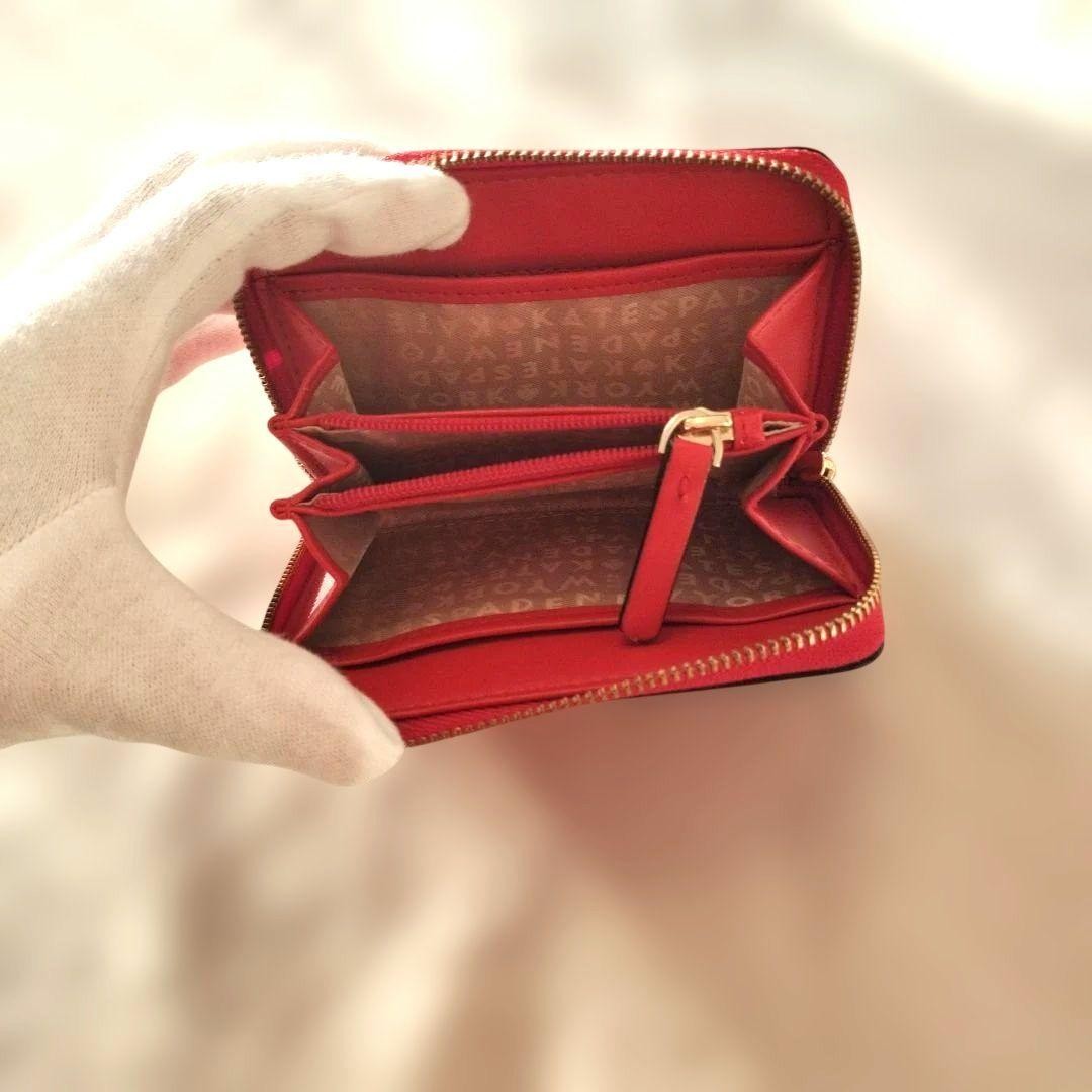 kate spade red wallet thumbnail 3