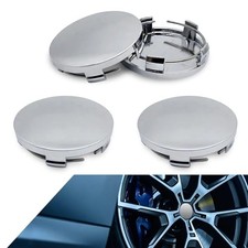 4 PCS Wheel Center Caps, 2.36in X 2.2in X 0.57in Snap-in Center Caps,