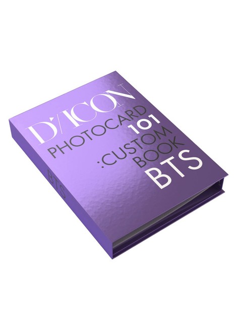 BTS DICON PHOTOCARD 101 CUSTOM BOOK BEHIND BTS 2018-2021 in USA