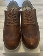 Duca Del Cosma Golf Shoes Style Elpaso Size UK 12 EU 46 Colour Brown