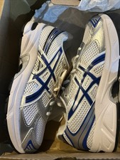 Asics GEL-1130 GS. White Blue. Big Kids Boys Size US 5