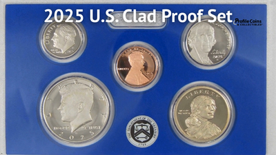 2025 Clad Proof Set U.S. Mint Original Government Packaging OGP