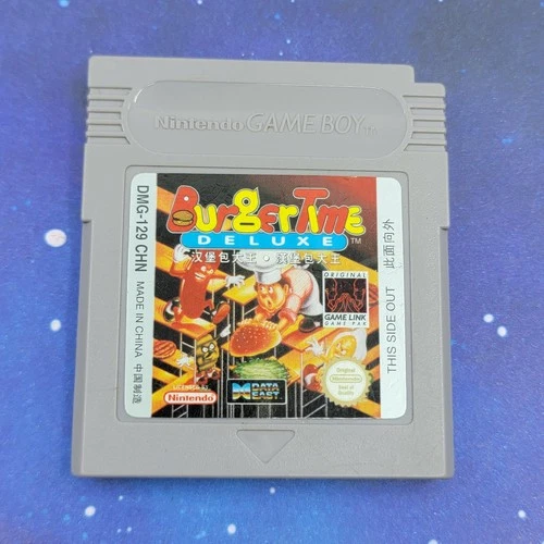 CHINESE BurgerTime Deluxe (Nintendo Game Boy) Video Game 0333