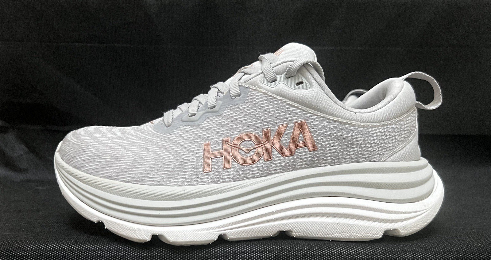 Hoka One One Gaviota 5 Womens Size 6.5  B 1134270 HMRG Gray Running Shoes thumbnail 2
