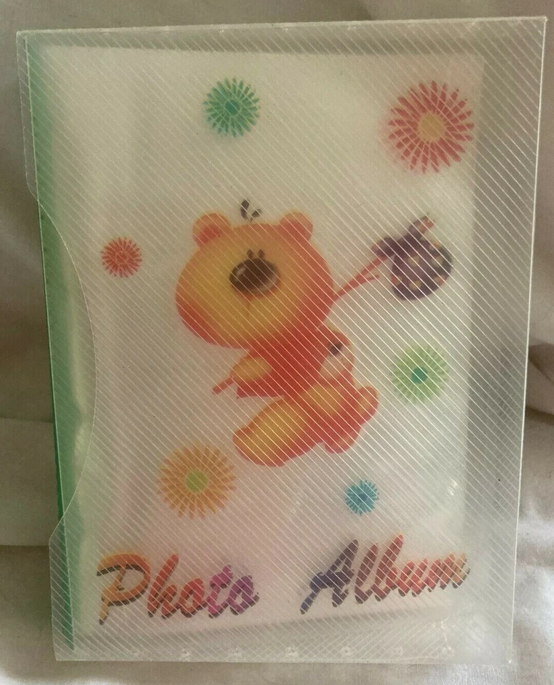 ÁLBUM DE FOTOS BEBÉ 4" X 6" * OSO DE PELUCHE HOBO * 48 PÁGINAS tiene capacidad para 96 FOTOS * NUEVO Foto 3 de 3