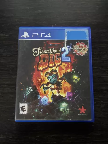 Steamworld Dig 2 - Sony PlayStation 4 Complete CIB PS4 With Bonus Poster