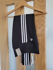 adidas Womens W 3S 78 TIG High Rise Jogging Bottoms Sweatpants 7/8 Length UK XS