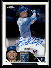 2023 Topps Chrome #RA-DW Drew Waters Auto Near Mint