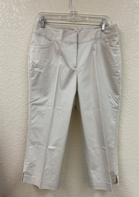 Cutter & Buck Activewear Golf Beige Capri Pants US Size US 10 EUR 40 READ