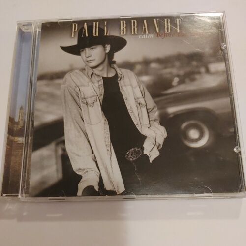PAUL BRANDT : CALM BEFORE THE STORM CD FREE SHIPPING IN CANADA case broke b34 - Picture 1 of 3