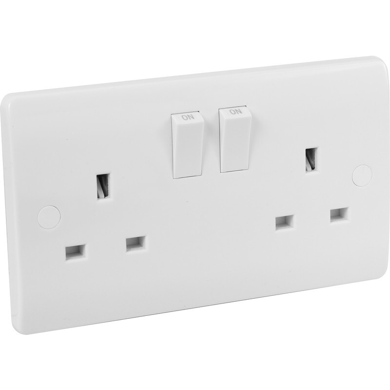 Click Mode DP Switched Socket 2 Gang