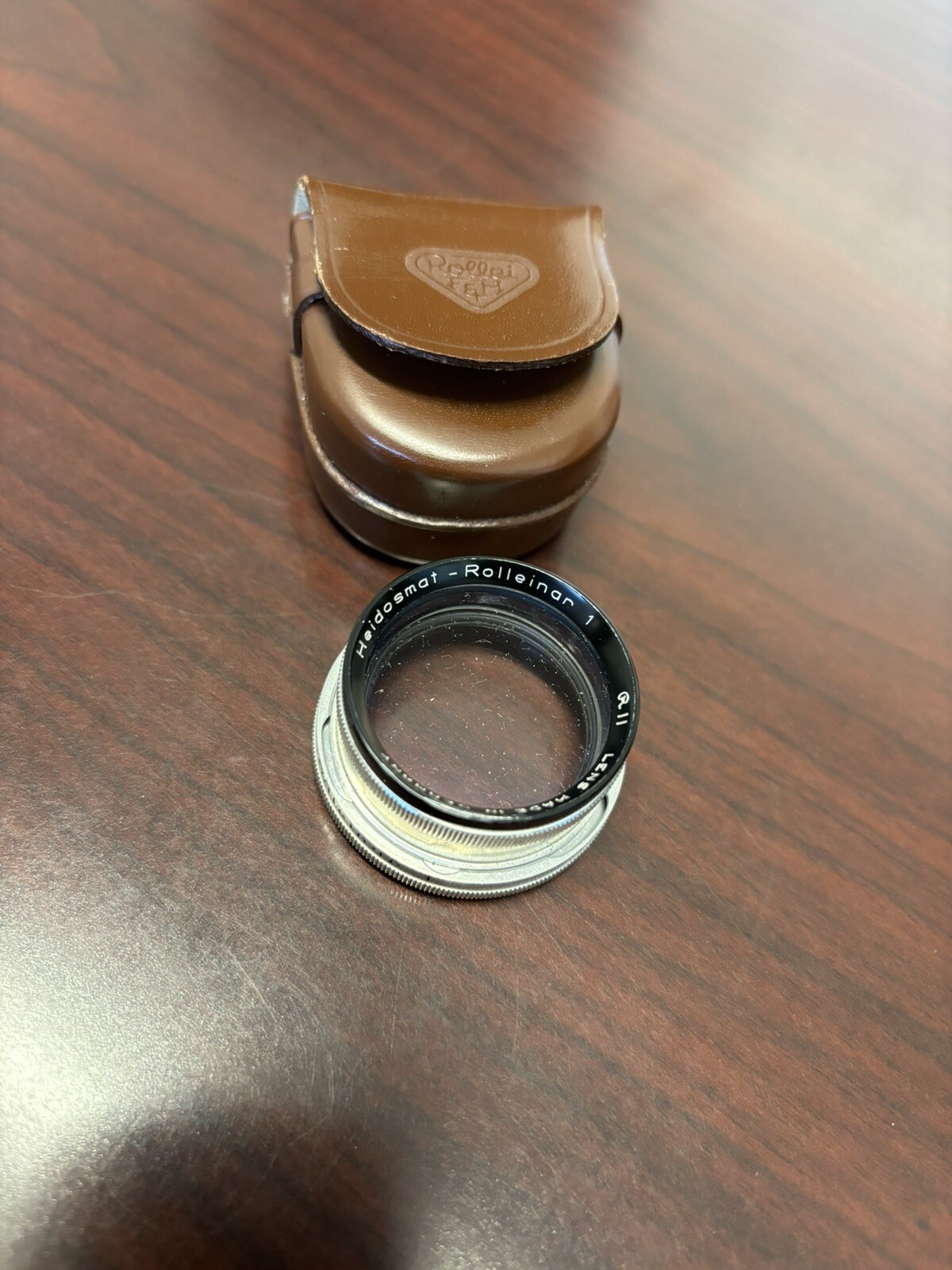 Rolleiflex 3.5F Planar 75mm f/3.5 +Case, Additional Lenses, Pistol Grip