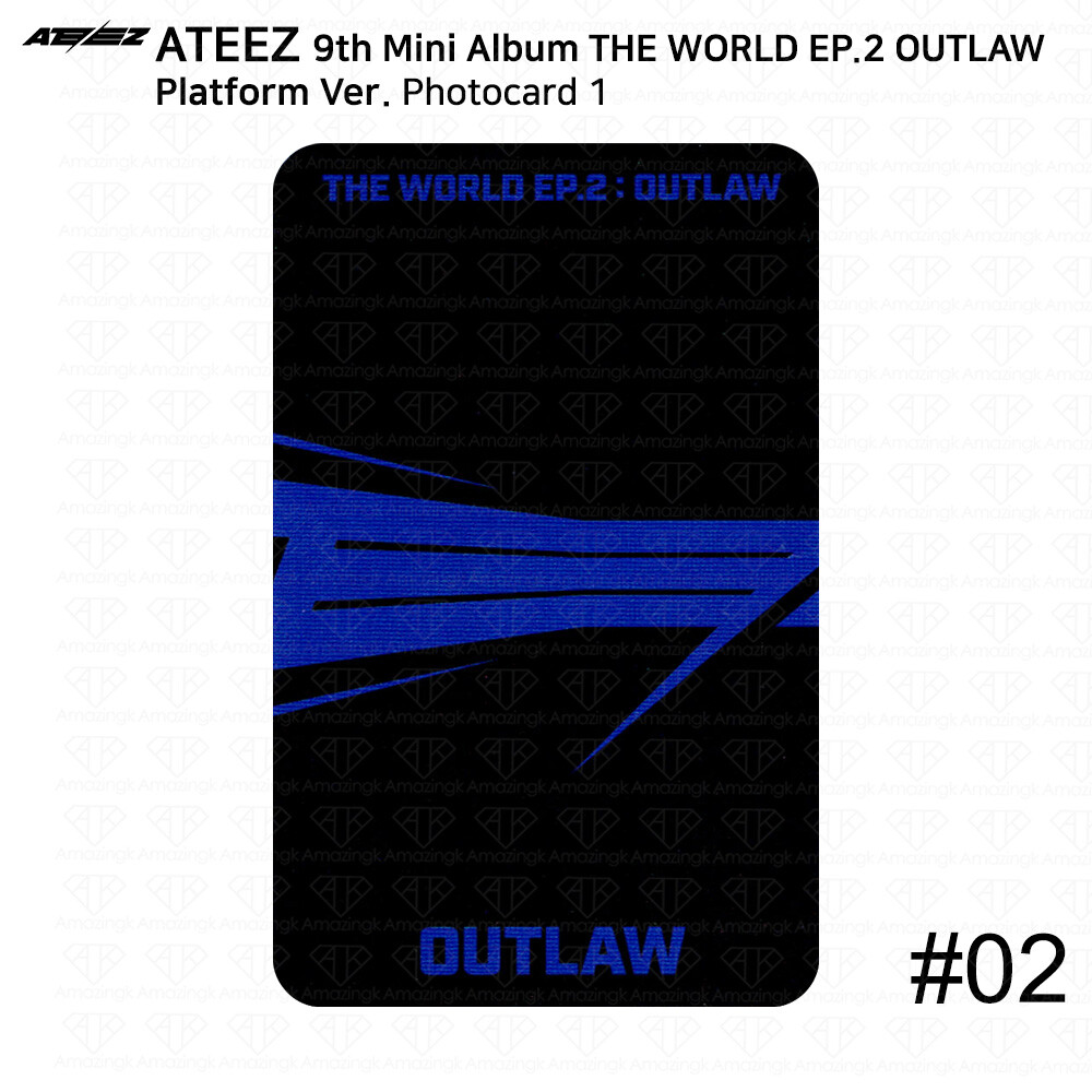 ATEEZ 9th Mini Album THE WORLD EP.2 OUTLAW Platform Ver Official