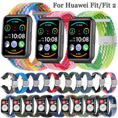 Einstellbar Nylon Armband Ersatz Strap Für Huawei Watch Fit 2 / Huawei Watch Fit