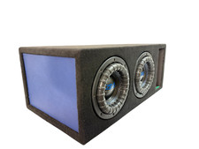 Hifonics ZRX8 20cm, Doppel Subwoofer im  Dopp...