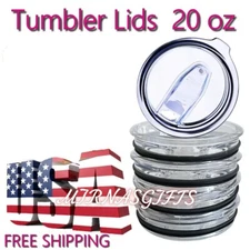 Travel Tumbler Lids 20 Oz  2 Pack 4 Pack 10Pack
