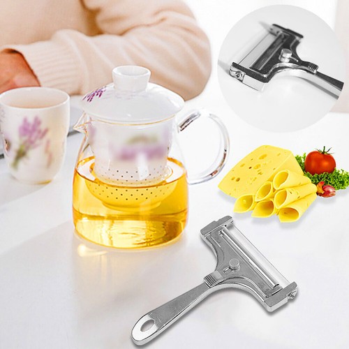 Hard Cheese Slicer Adjustable Stainless Steel Wire Cutter Kitchen Cooking US - Picture 7 of 12