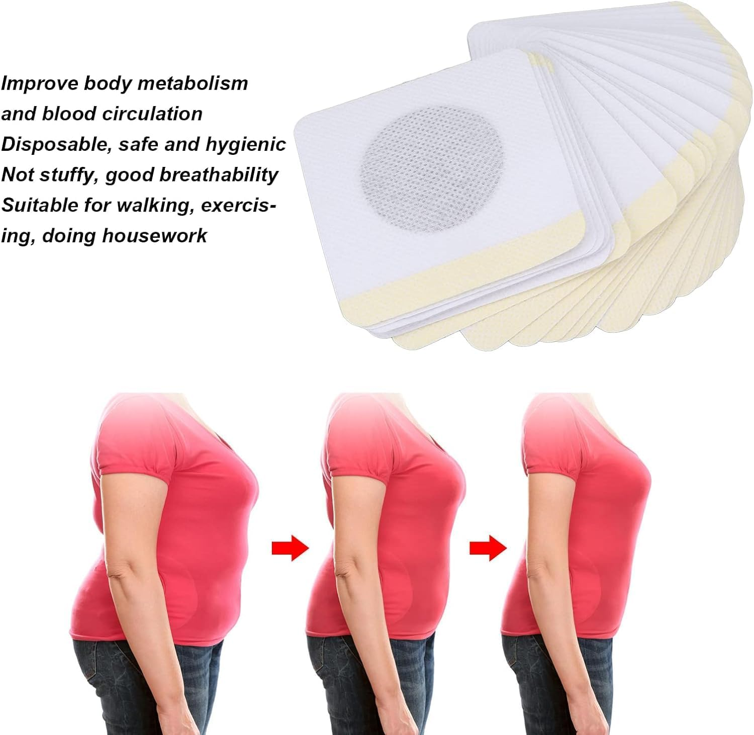 120Pcs Weight Loss Patches, Herbal Belly Slimming Detox Patch for Fat