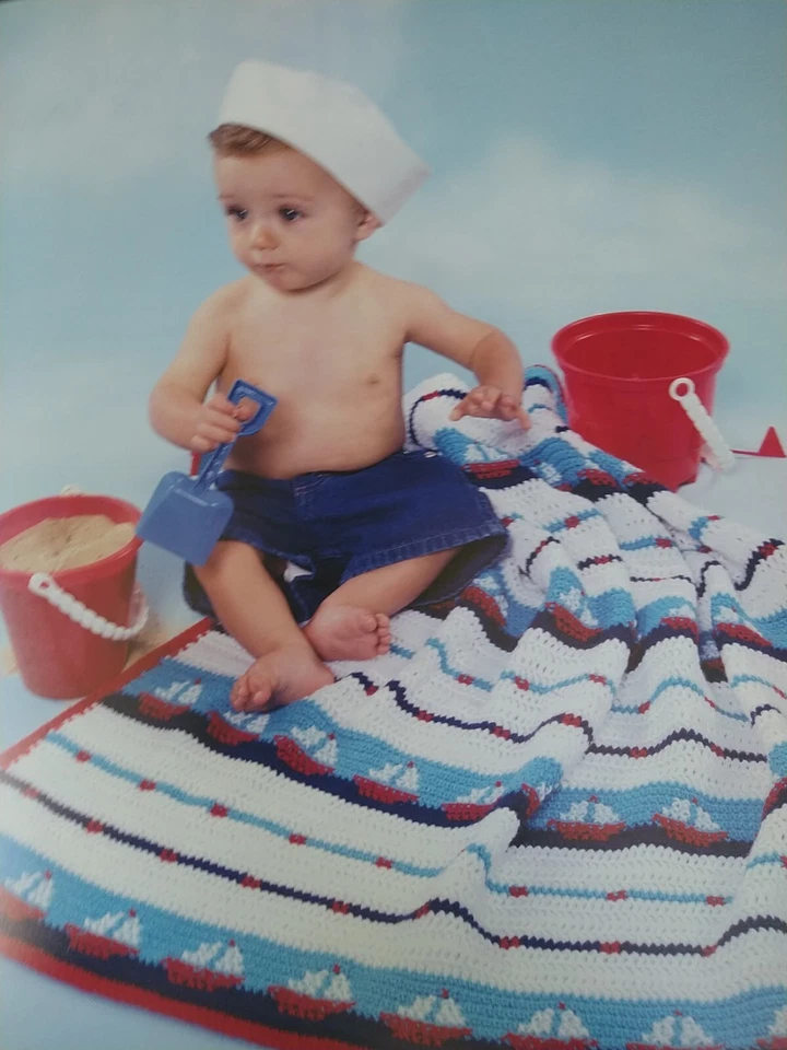 Crocheting for Baby Pattern Book 16 Projects - Image 4 of 4