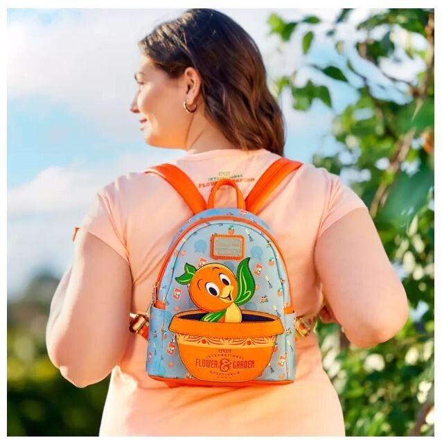 Orange Bird Loungefly Mini Backpack EPCOT International Flower