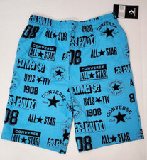NEW Boys Athletic Converse Shorts Basketball Size L Large Skateboard Chuck Taylo