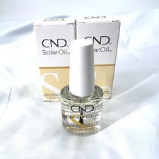 CND Solar Oil 0.5 oz/ 15 mL - Nail  Cuticle Conditioner Treatment - LOT OF 2