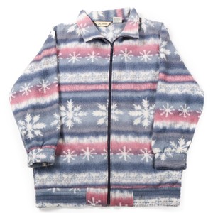 patterned fleece jackets
