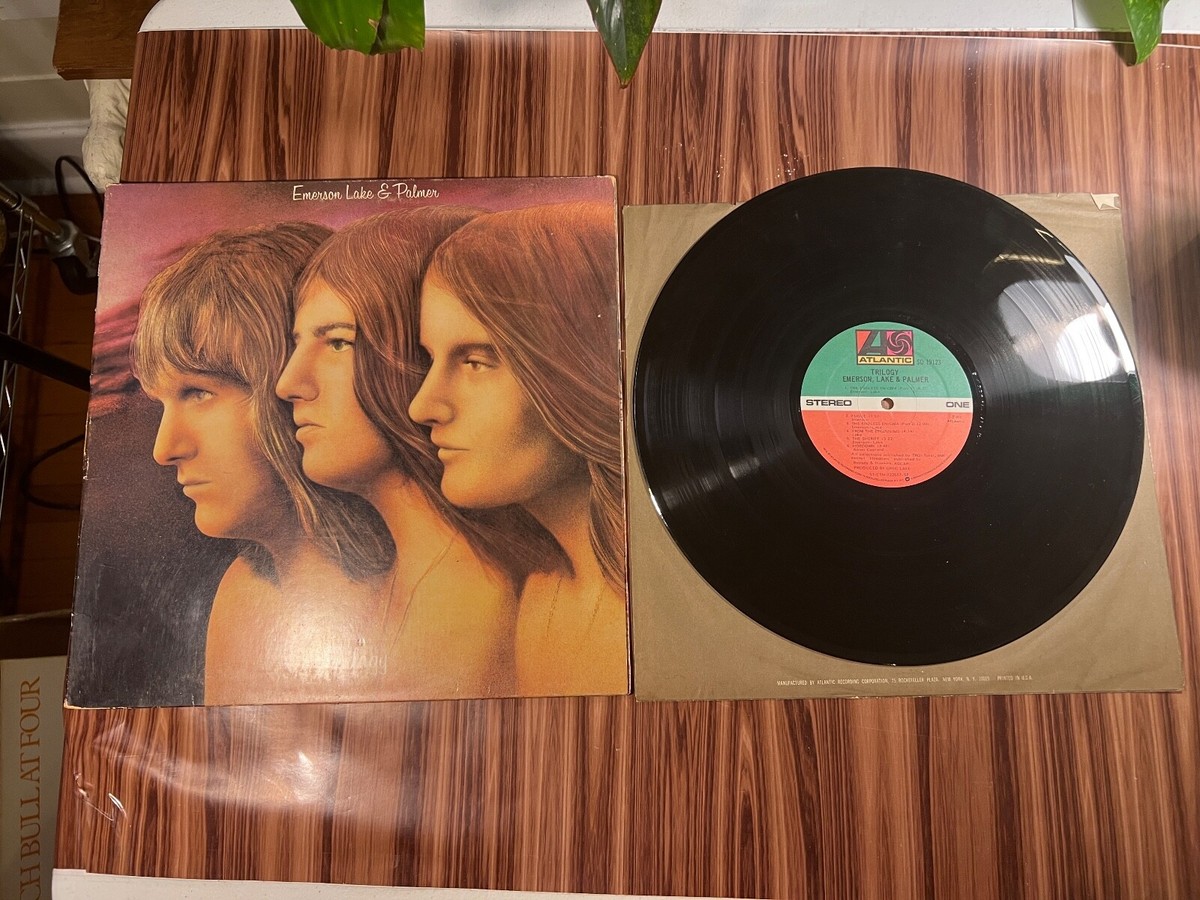 Emerson Lake & Palmer Trilogy LP Vinyl Record 1972 Album Atlantic