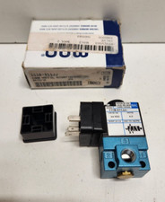 NEW OLD STOCK MAC 24V 1/8" 3-WAY SOLENOID VALVE 111B-511JJ