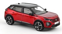 Modellauto Statisch Norev Peugeot 2008 Gt 2024 Rot Modellbau Massstab 1:43