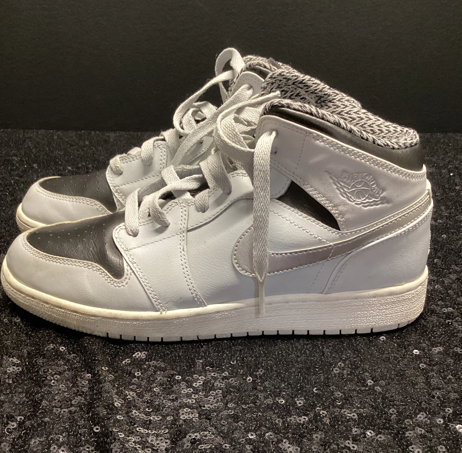Air Jordan 1 Retro Mid GS ""platino puro"" 6Y 554725 032