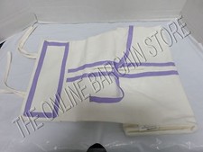 Pottery Barn Kids Baby Nursery Harper Diaper Holder Bag Organize Lavender Ribbon