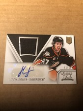 2013-14 Luxury Suite #109 Hampus Lindholm JSY AU RC 43/99